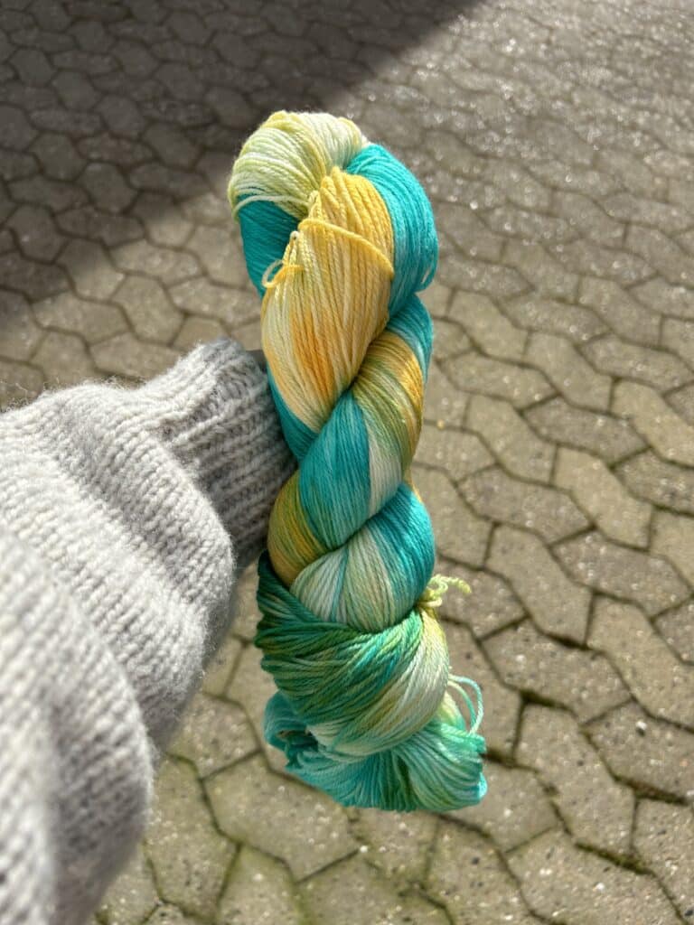 Håndfarvet Merino Fine - Tailfeather