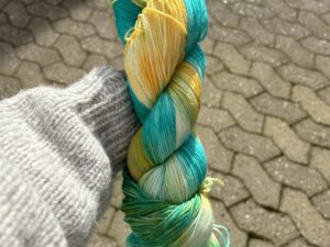 Håndfarvet Merino Fine - Tailfeather