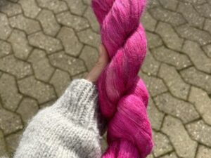 Håndfarvet Not a Mohair