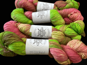 Håndfarvet Merino Garn - Wild Roses 2