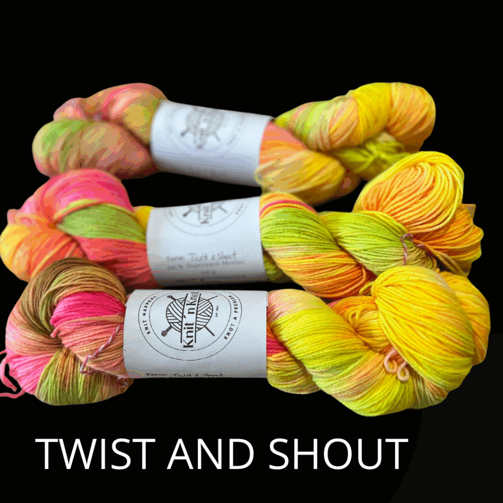 Håndfarvet Merino Garn - Twist and Shout