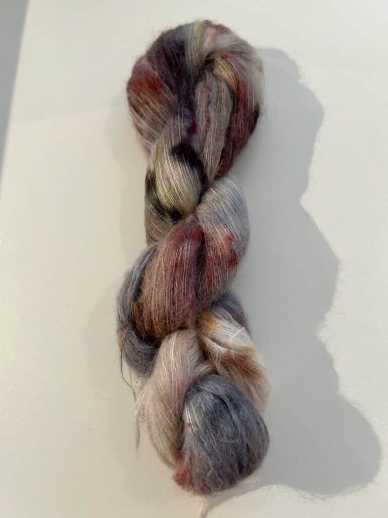 Håndfarvet Not a Mohair - One of a Kind