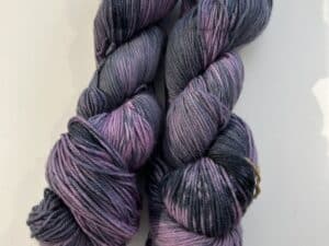 Cashmere Sock Dark Purple