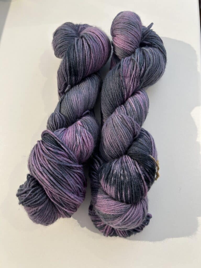 Cashmere Sock Dark Purple