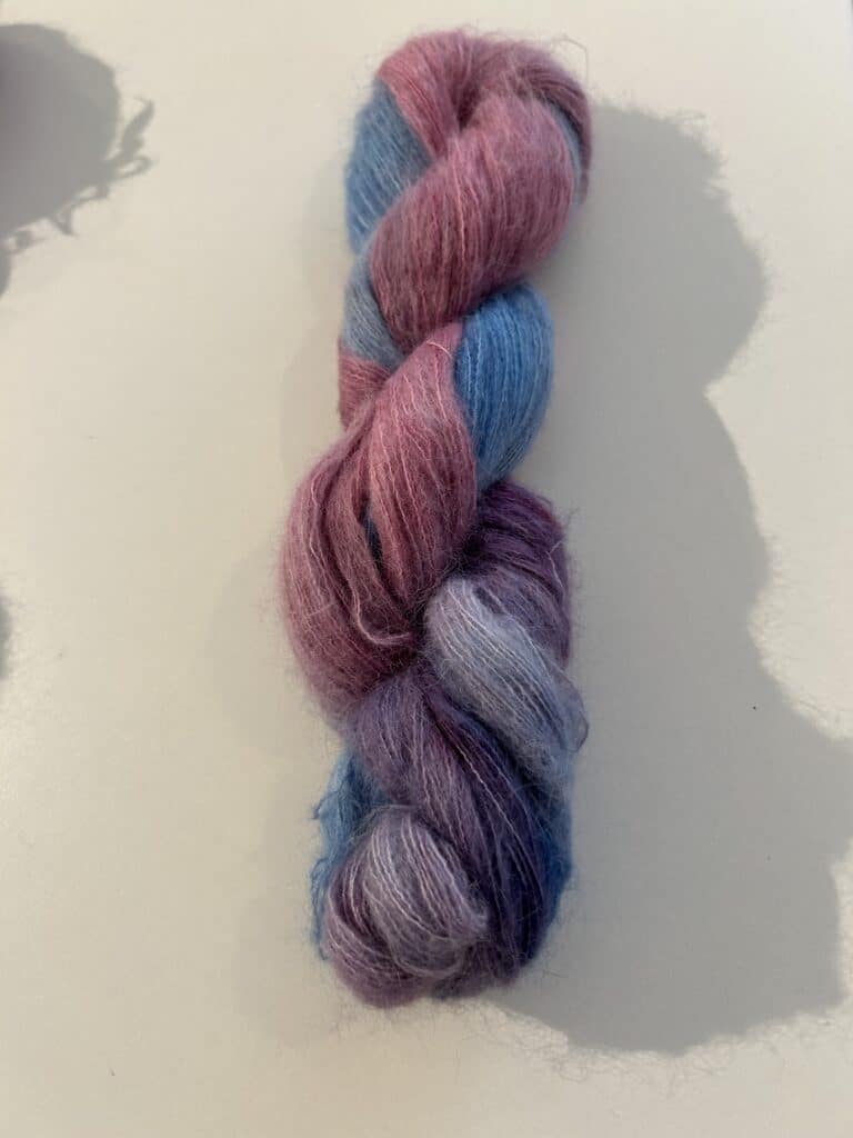 Håndfarvet Not a Mohair - One of a Kind