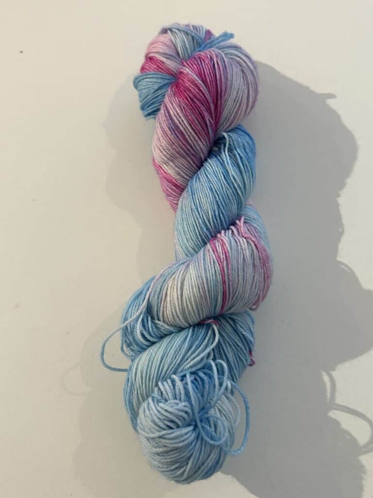 Håndfarvet Merino Garn - One of a Kind