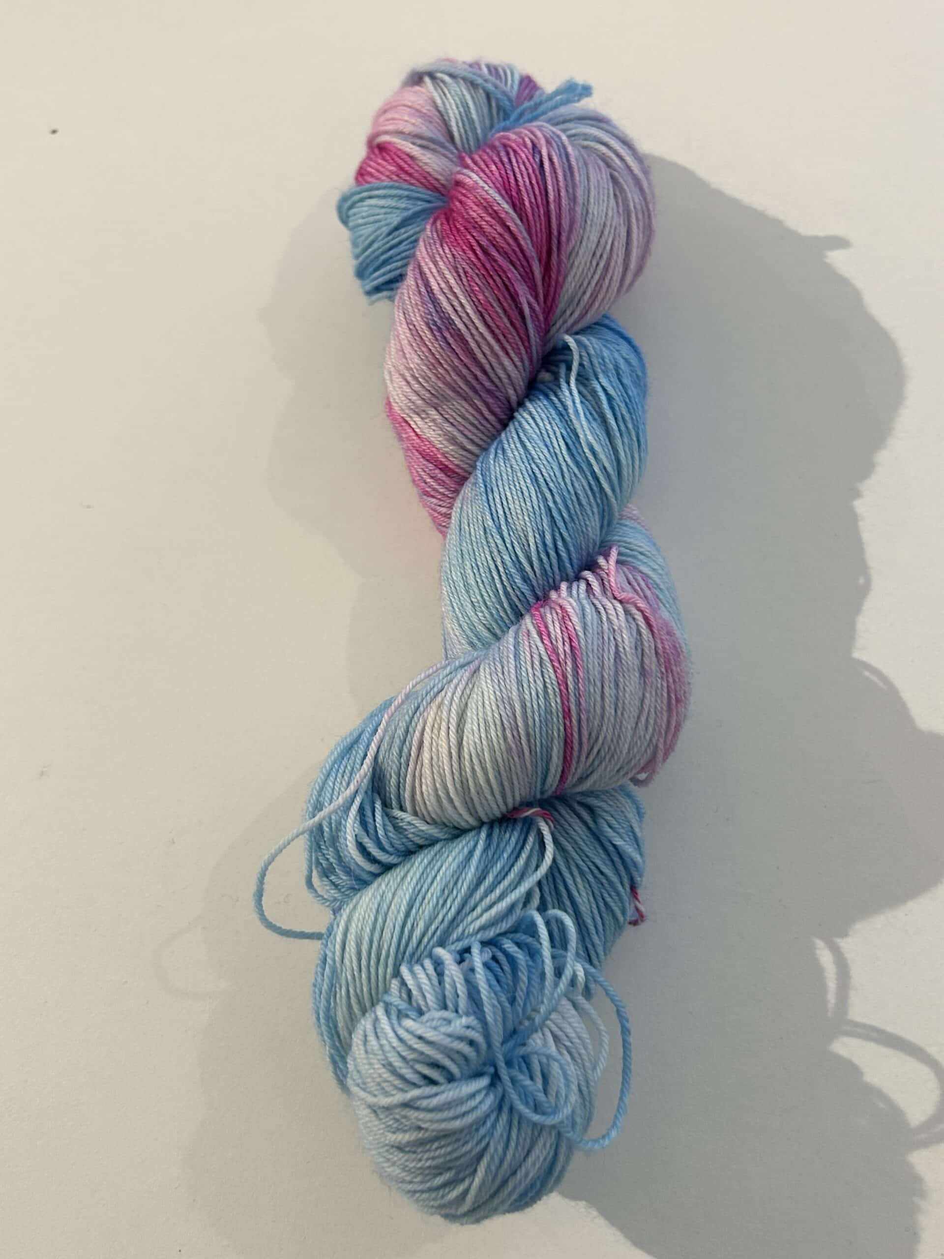 Håndfarvet Merino Garn - One of a Kind