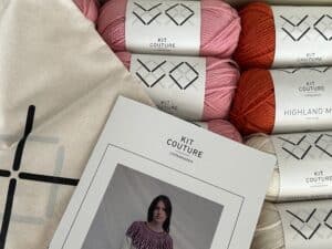Strikkekit- Kit Couture- Disko Bluse - One of a Kind