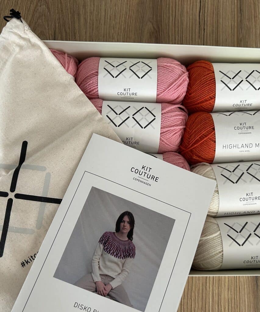 Strikkekit- Kit Couture- Disko Bluse - One of a Kind